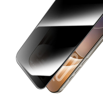 Apple iPhone 18 Pro Max Hidrofobik Ve Oleofobik Özellikli Benks 0.3mm Privacy Air Shield Ekran Koruyucu 10'lu Paket