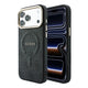 Apple iPhone 18 Pro Max Kılıf Guess Orjinal Lisanslı M-safe Şarj Özellikli Metal Kamera Çerçeveli C-Magnet 4G Desenli Yazı Logolu Kapak