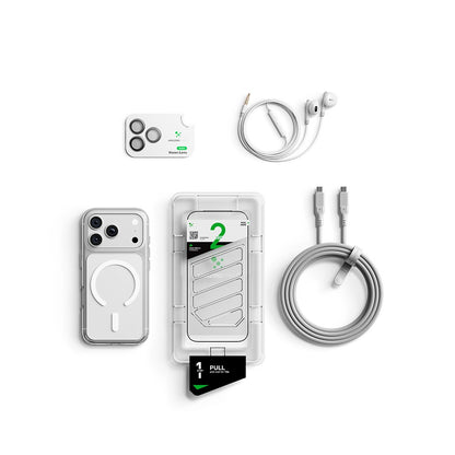 Apple iPhone 18 Pro Max Kılıf M-safe Özellikli Amazingthing Minimal Serisi 5in1 Aksesuar Seti