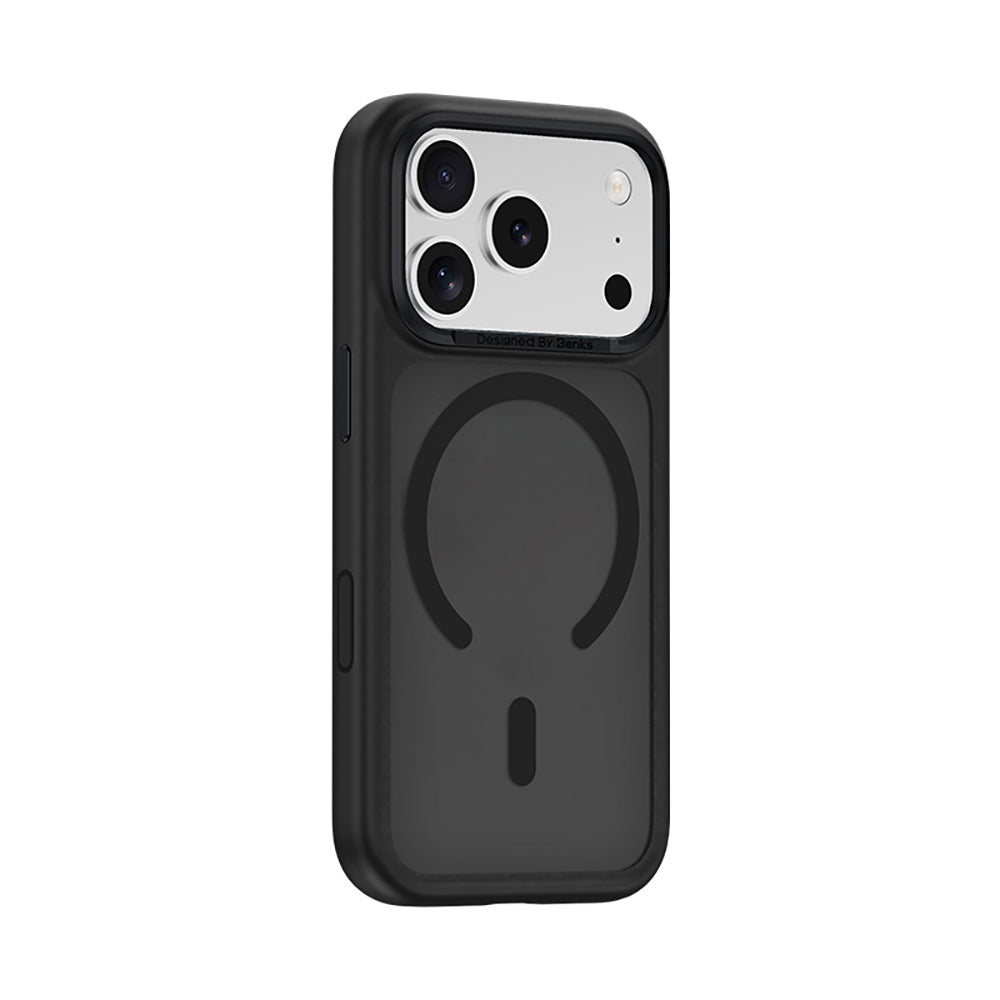 Apple iPhone 18 Pro Max Kılıf M-Safe Şarj Özellikli Benks Mist C-Magnet Yeni Seri Kapak