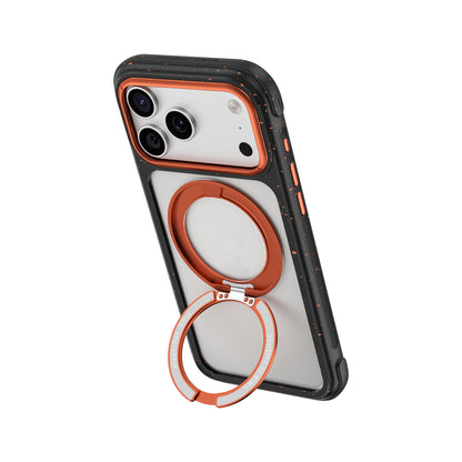 Apple iPhone 18 Pro Max Kılıf M-safe Şarj Özellikli Wiwu AA-203 AeroArmor Ultra Serisi Airbag Tasarımlı Standlı Kapak