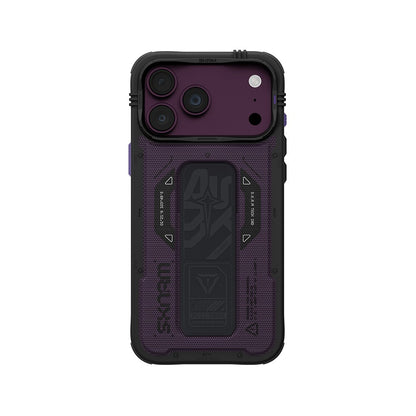 Apple iPhone 18 Pro Max Kılıf SkinArma M-safe Şarj Özellikli Airbag Tasarımlı Standlı Phantom Kapak