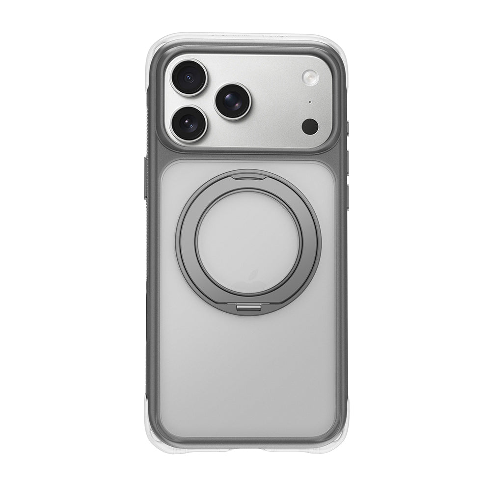Apple iPhone 18 Pro Max Kılıf Wiwu AG-203 AeroGuard Ultra Serisi M-safe Şarj Özellikli Airbag Tasarımlı Standlı Kapak