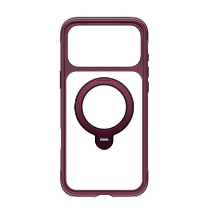 Apple iPhone 18 Pro Max Kılıf Wiwu AS-203 AeroShield Ultra Serisi M-safe Şarj Özellikli Airbag Tasarımlı Standlı Kapak