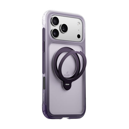 Apple iPhone 18 Pro Max Kılıf Wiwu AS-204 AeroShield Aurora Ultra Serisi M-safe Şarj Özellikli Airbag Tasarımlı Standlı Kapak