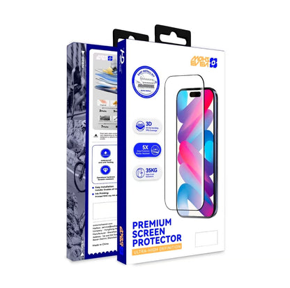 Apple iPhone 18 Pro Max Mohseven M6 Privacy Temperli Cam Ekran Koruyucu + Kolay Uygulama Aparatı