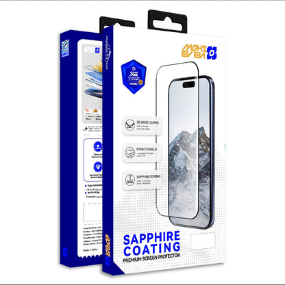 Apple iPhone 18 Pro Mohseven M7 Sapphire Coating Privacy Hayalet Temperli Cam Ekran Koruyucu + Hizalama Aparatlı