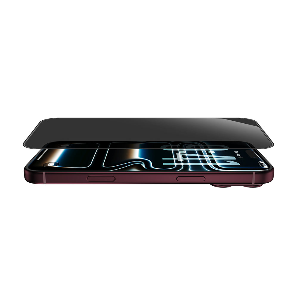 Apple iPhone 18 Pro Wiwu GT-015 Özellikli Çok Katmanlı Temperli iPrivacy Cam Ekran Koruyucu 10'lu Paket