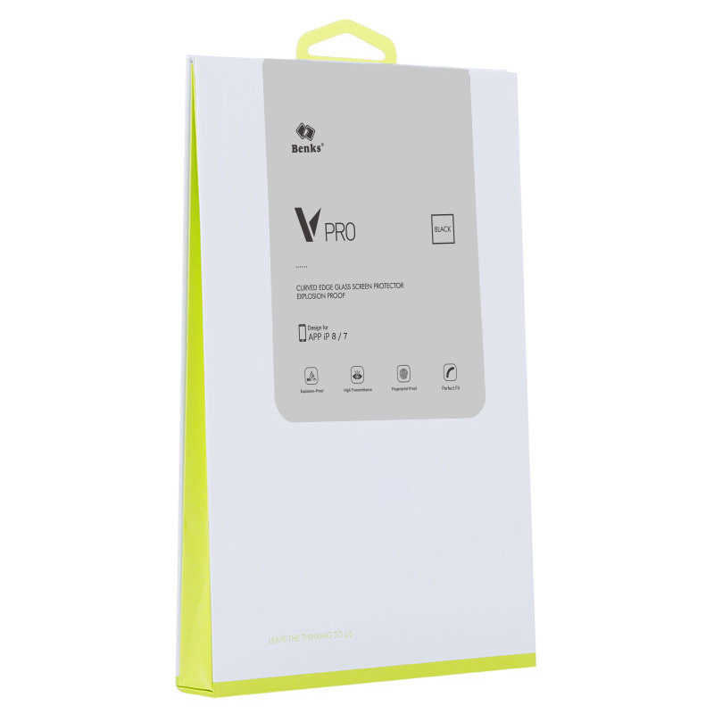 Apple iPhone 7 Benks 0.3mm V Pro Ekran Koruyucu Siyah
