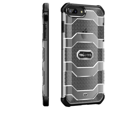 Apple iPhone 7 Plus Kılıf Wlons Mit Kapak Kırmızı