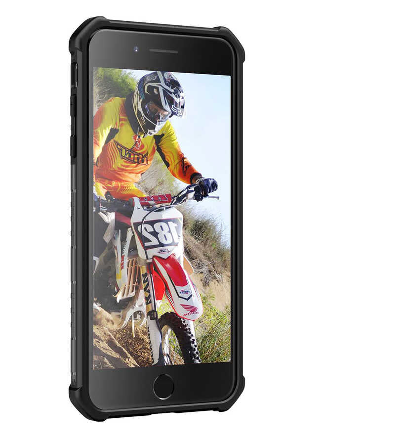 Apple iPhone 8 Kılıf Wlons Mit Kapak Yeşil