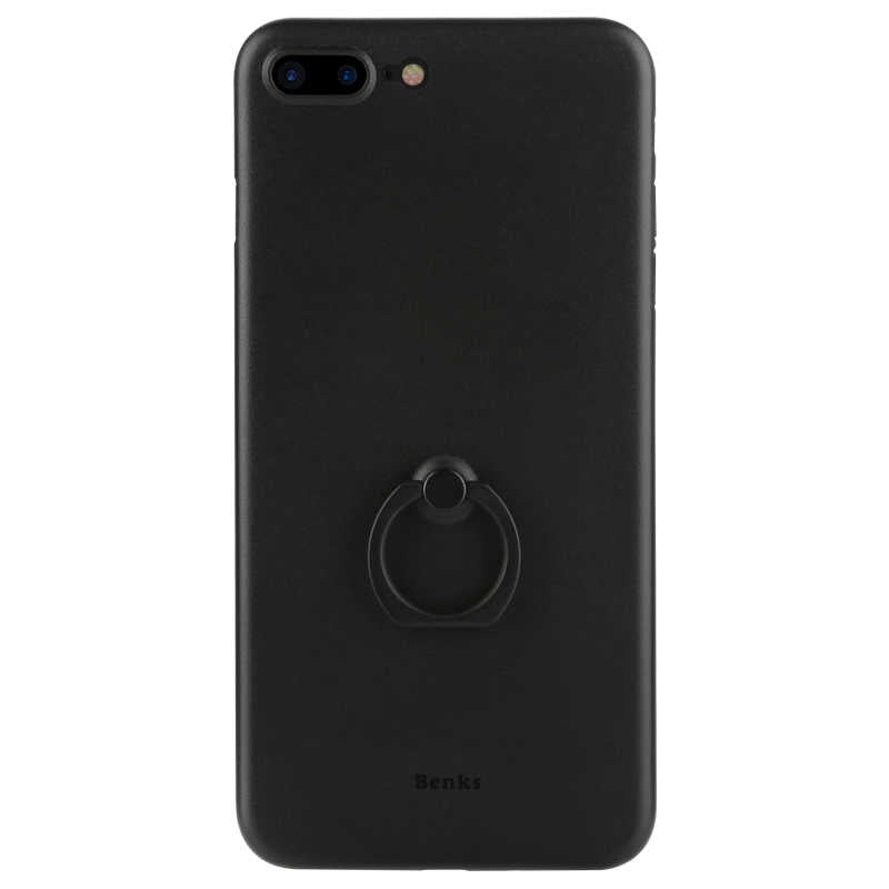 Apple iPhone 8 Plus Kılıf Benks Lollipop With Ring Kapak Kırmızı