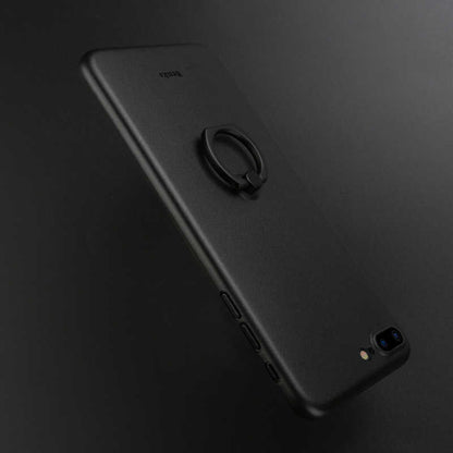 Apple iPhone 8 Plus Kılıf Benks Lollipop With Ring Kapak Beyaz