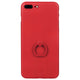 Apple iPhone 8 Plus Kılıf Benks Lollipop With Ring Kapak Kırmızı