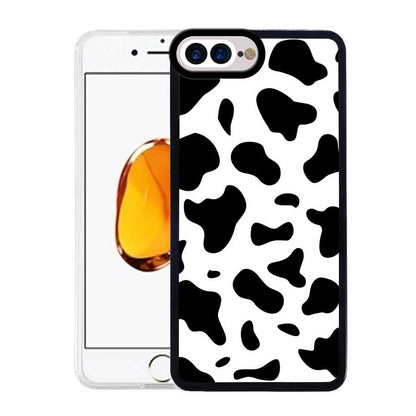 Apple iPhone 8 Plus Kılıf Zore M-Fit Desenli Kapak