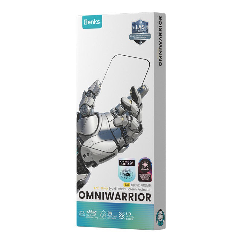 Apple iPhone Duo Benks OmniWarrior HD Cam Ekran Koruyucu + Kolay Uygulama Aparatlı