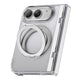 Apple iPhone Duo (Fold) Kılıf M-safe Şarj Özellikli Raptic Air Stand Serisi Aynalı Arka Yüzey Standlı Kapak