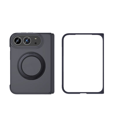 Apple iPhone Duo Kılıf M-safe Şarj Özellikli Arkası Mat Sert PC Wlons Vena Standlı Kapak