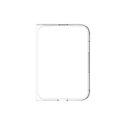 Apple iPhone Duo Kılıf M-safe Şarj Özellikli Transparan Sert PC Wlons Pita Standlı Kapak