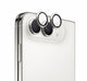 Apple iPhone Duo Mohseven Sapphire One by One Alüminyum Safir Kamera Lens Koruyucu