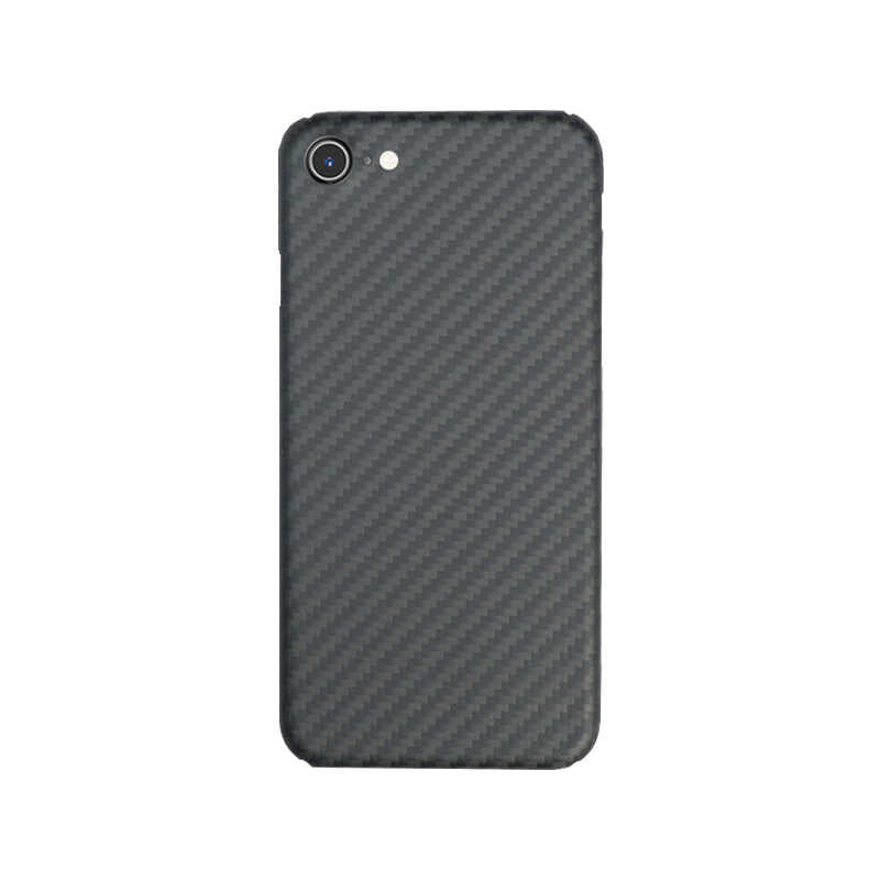 Apple iPhone SE 2020 Kılıf Wiwu Skin Carbon PP Kapak Siyah