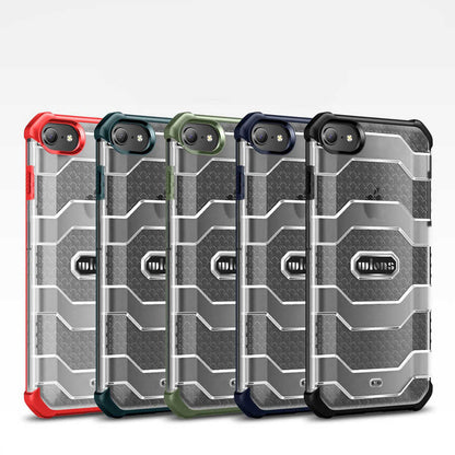 Apple iPhone SE 2020 Kılıf Wlons Mit Kapak Lacivert