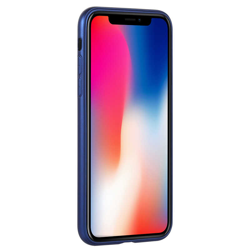 Apple iPhone X Kılıf Benks Comfort Tpu Kapak Mavi