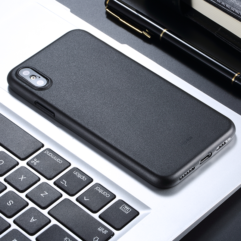 Apple iPhone X Kılıf Benks Lollipop Protective Kapak Transparan Beyaz