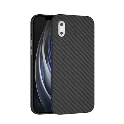Apple iPhone X Kılıf Wiwu Skin Carbon PP Kapak Siyah