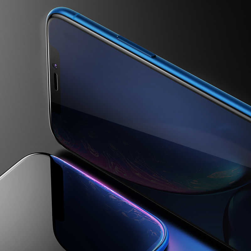 Apple iPhone XR 6.1 Benks 0.3mm V Pro Privacy Ekran Koruyucu Siyah