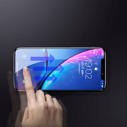 Apple iPhone XR 6.1 Hidrofobik Ve Oleofobik Özellikli Benks Air Shield Ekran Koruyucu 10&prime;lu Paket Şeffaf