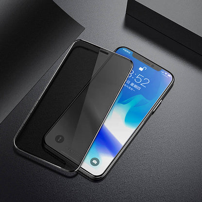 Apple iPhone XR 6.1 Hidrofobik Ve Oleofobik Özellikli Benks Privacy Air Shield Ekran Koruyucu 10'lu Paket Şeffaf
