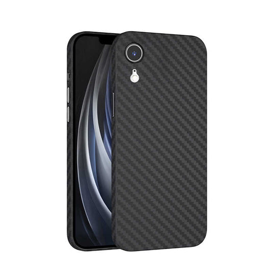 Apple iPhone XR 6.1 Kılıf Wiwu Skin Carbon PP Kapak Siyah