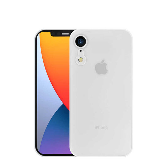 Apple iPhone XR 6.1 Kılıf Wiwu Skin Nano PP Kapak Transparan Siyah