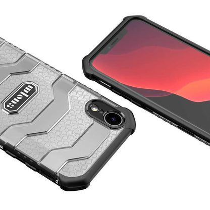 Apple iPhone XR 6.1 Kılıf Wlons Mit Kapak Kırmızı