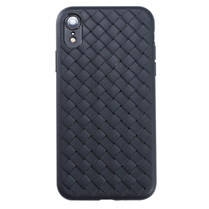 Apple iPhone XR Kılıf Benks Weavelt Tpu Protective Kapak Siyah