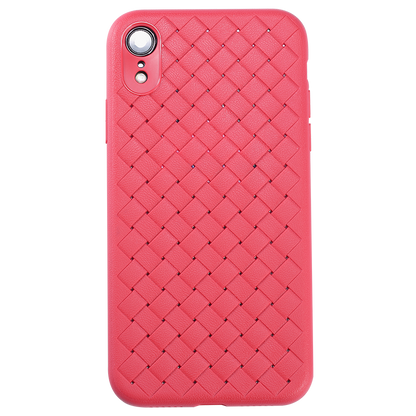 Apple iPhone XR Kılıf Benks Weavelt Tpu Protective Kapak Kırmızı