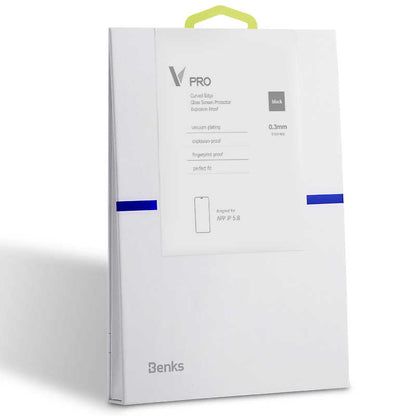 Apple iPhone XS 5.8 Benks 0.3mm V Pro Ekran Koruyucu Siyah