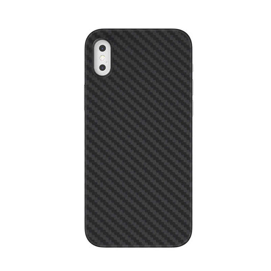 Apple iPhone XS 5.8 Kılıf Wiwu Skin Carbon PP Kapak Siyah