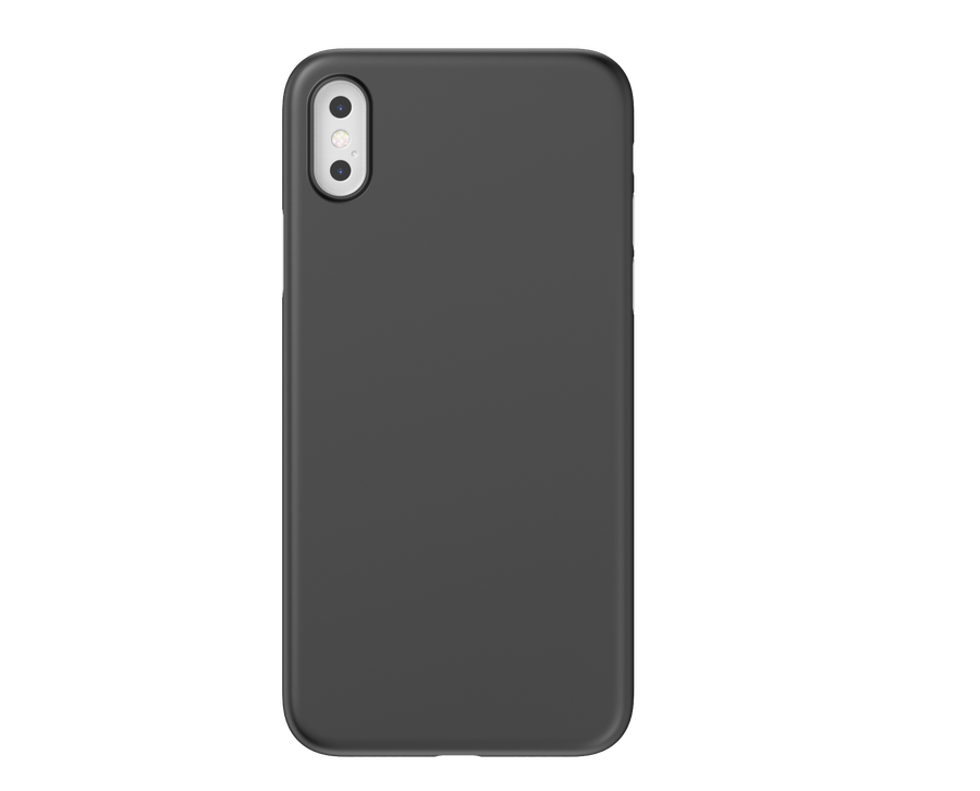 Apple iPhone XS 5.8 Kılıf Wiwu Skin Nano PP Kapak Siyah