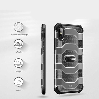 Apple iPhone XS 5.8 Kılıf Wlons Mit Kapak Kırmızı