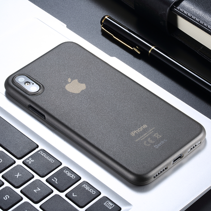 Apple iPhone XS 5.8 Kılıf Benks Lollipop Protective Kapak Transparan Beyaz