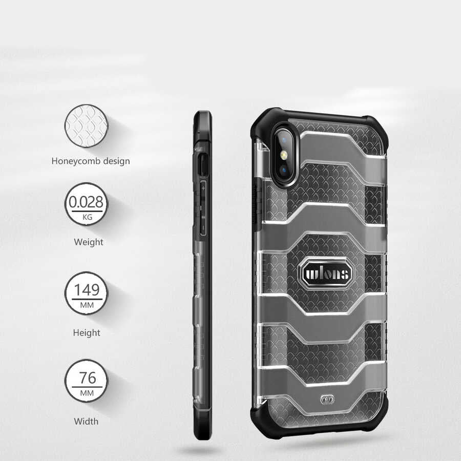 Apple iPhone XS Max 6.5 Kılıf Wlons Mit Kapak Koyu Yeşil