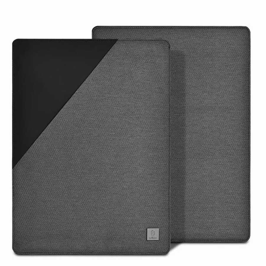 Apple MacBook 13.3' Air 2020 A2337 Wiwu Blade Sleeve Laptop Kılıf Gri