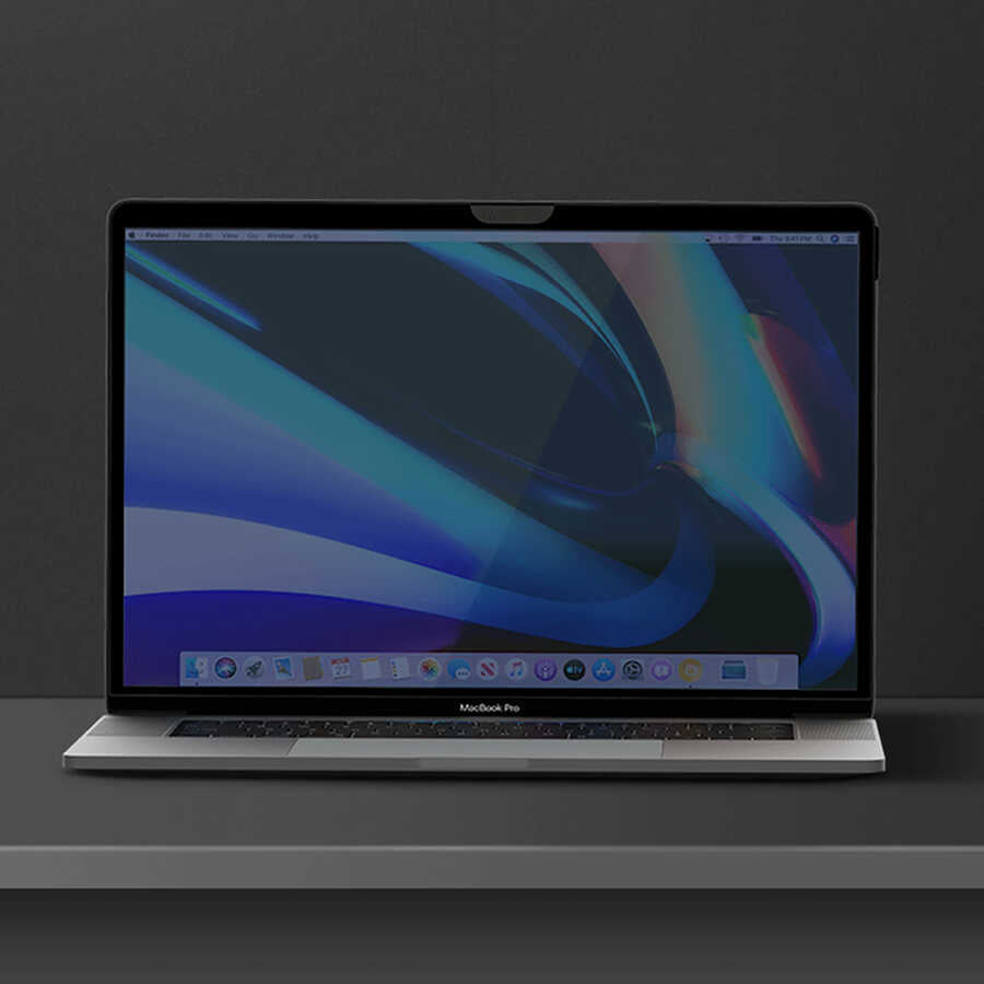 Apple Macbook 13.3' Air 2020 A2337 Wiwu Mıknatıslı Privacy Ekran Koruyucu Siyah
