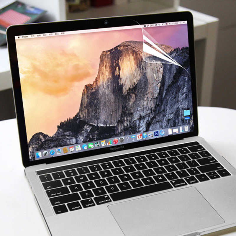 Apple Macbook 13.6&prime; Air 2024 M2 A2681 Wiwu Parlak Ekran Koruyucu Renksiz