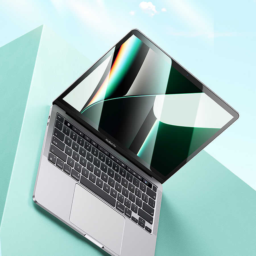 Apple Macbook 14.2' 2021 Benks AR (Anti Reflective) Yansıma Önleyici Ekran Koruyucu Renksiz