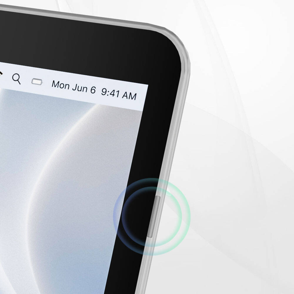 Apple Macbook 15" Air M3 A3114 Wiwu Macbook iShield Standlı Shield Kapak Beyaz