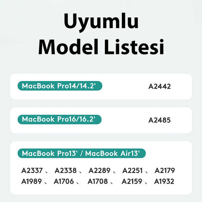 Apple Macbook 16.2' 2021 Benks AR (Anti Reflective) Yansıma Önleyici Ekran Koruyucu Renksiz