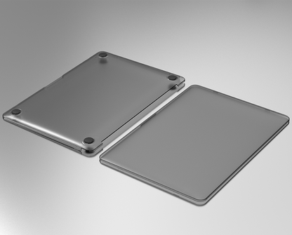Apple Macbook Pro 16.2 2023 A2780 Wiwu Macbook iShield Hard Shell Kapak Beyaz